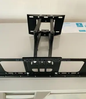 Stainless Steel Adjustable Double Arm Tv Mount 