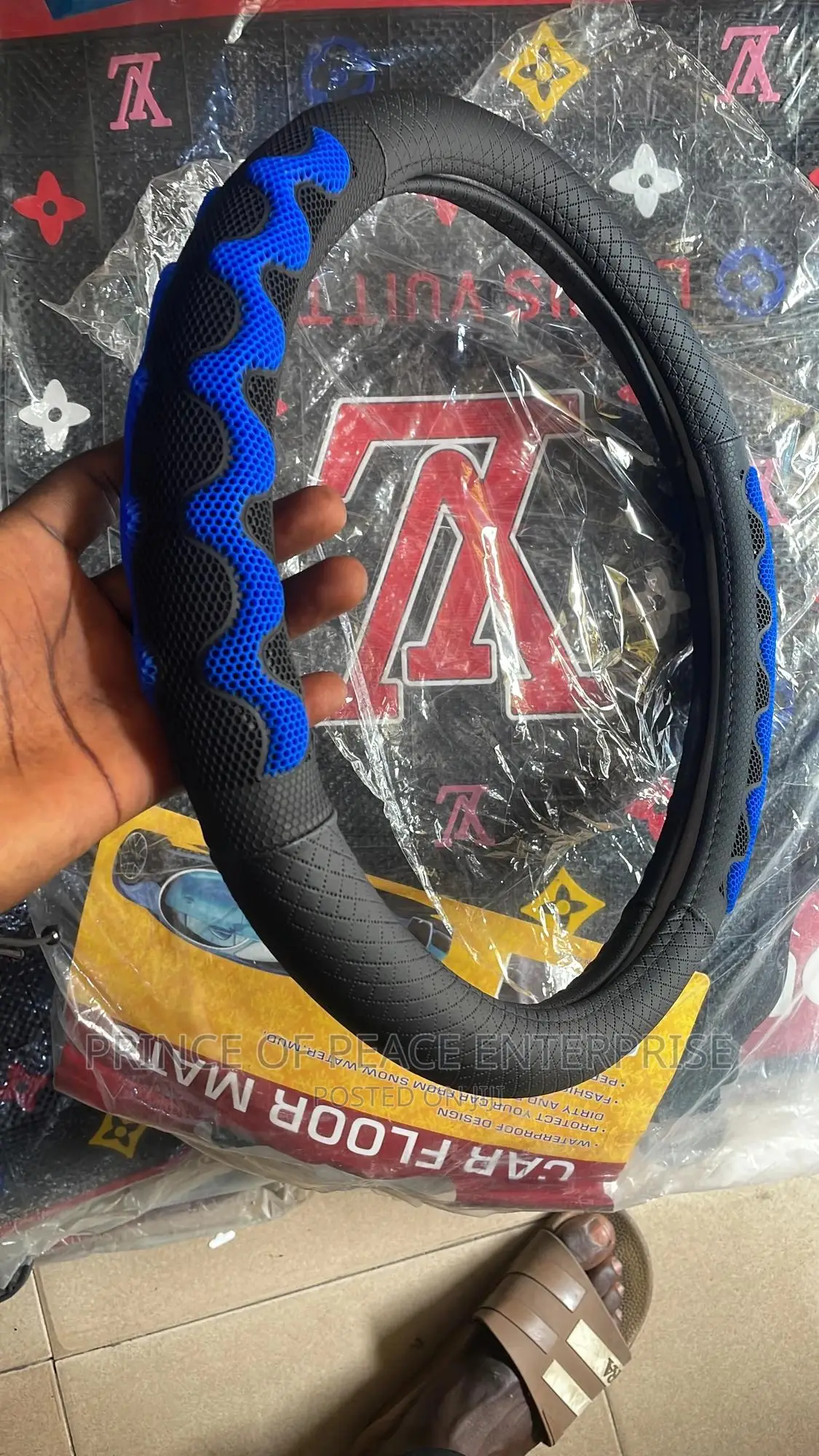 Leather Steering Cover or Coat