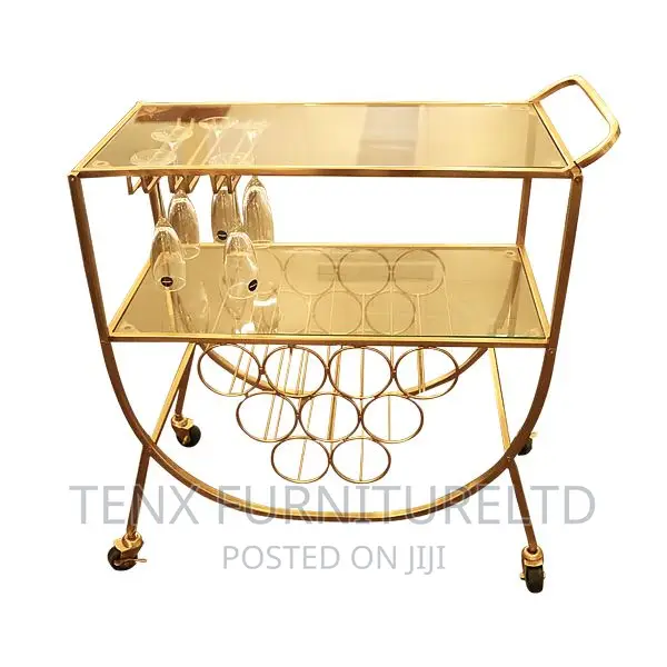 Trolley Bar With Glass Top (Havas)