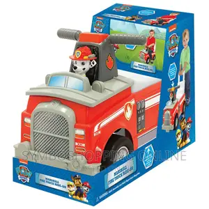 Paw Patrol Marshal Fire Truck Ride-on With Sounds for Kids