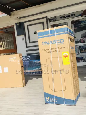 Gray Topfreezer Nasf2-13fl Doubledoor Nasco Fridge Electric