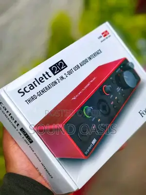 Focusrite Scarlett 2i2 3rd Gen USB Audio Interface