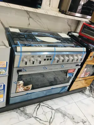 Gray 4 Gas 2 Electric Ferre 60x90 Oven With Grill Cooker