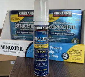 Kirkland Minoxidil Foam for Hairline and Beard Growth