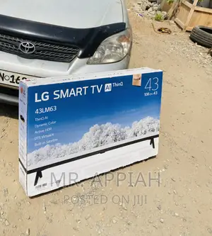 Affordable LG 43lm637 43” Full HD Electric Led Tv(Black)