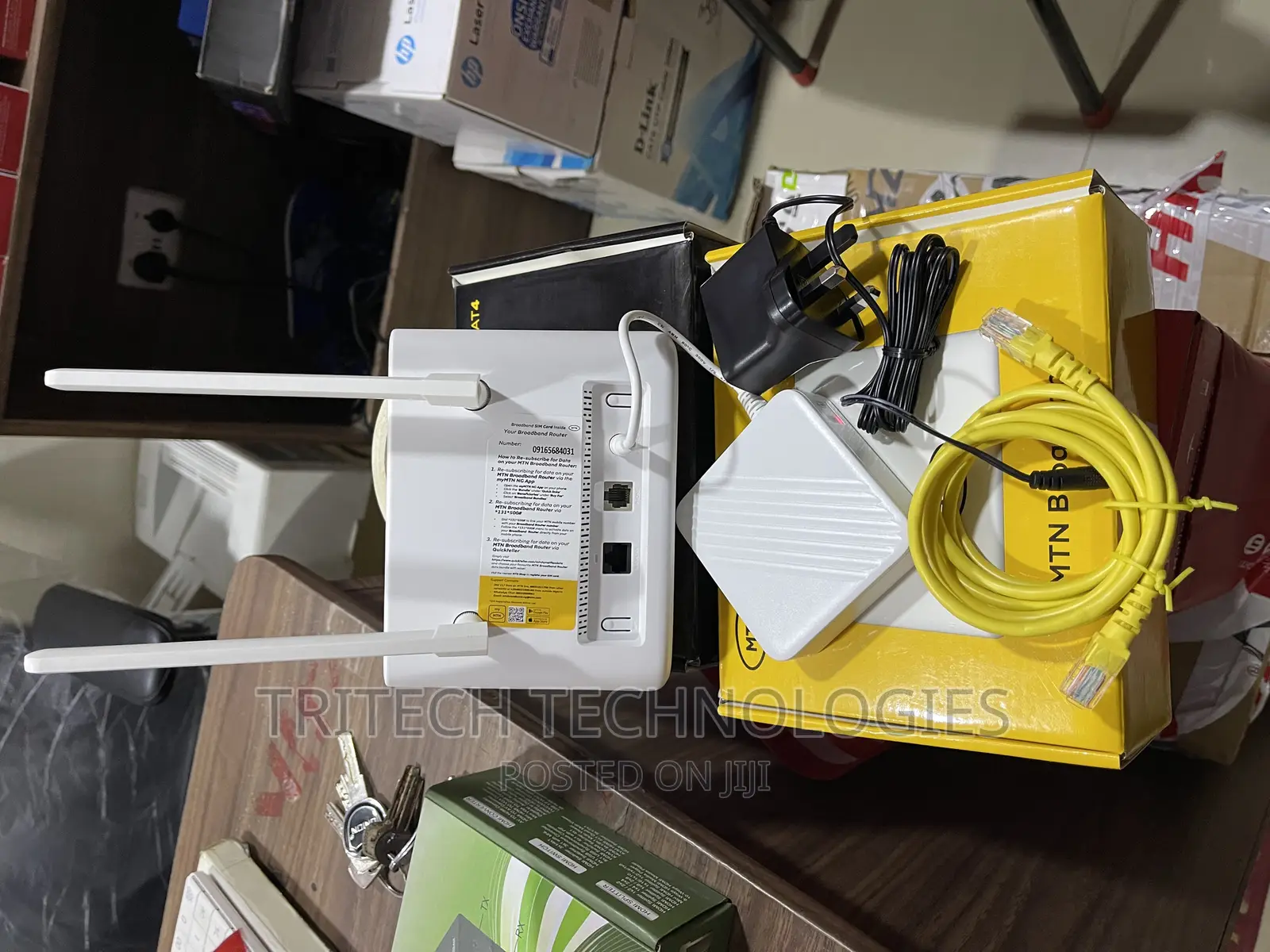 ZTE Universal 4G MTN Router + Powerbank (Supports Turbonet)