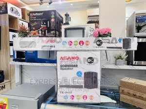 Ultra Modern Sleek TK-2041S Sound System Asano Black