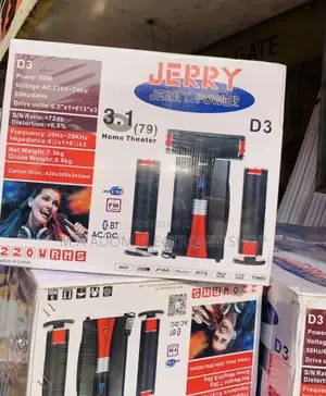 High Quality Jerry JB-D3 Bluetooth Home Theater(Black) 