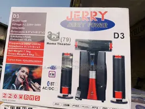 Original Jerry JR-D3 Bluetooth Home Theater(Black) 