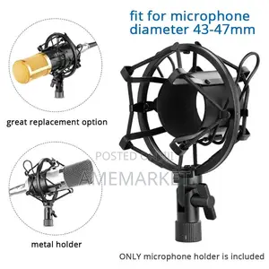 Microphone Shock Mount Spider Clip Studio Microphone Holder