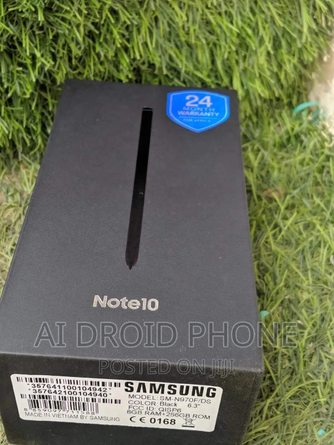 New Samsung Galaxy Note10 256 GB Silver