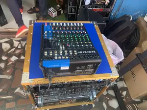 Amplifier Rack With Amplifiers Set as Seen