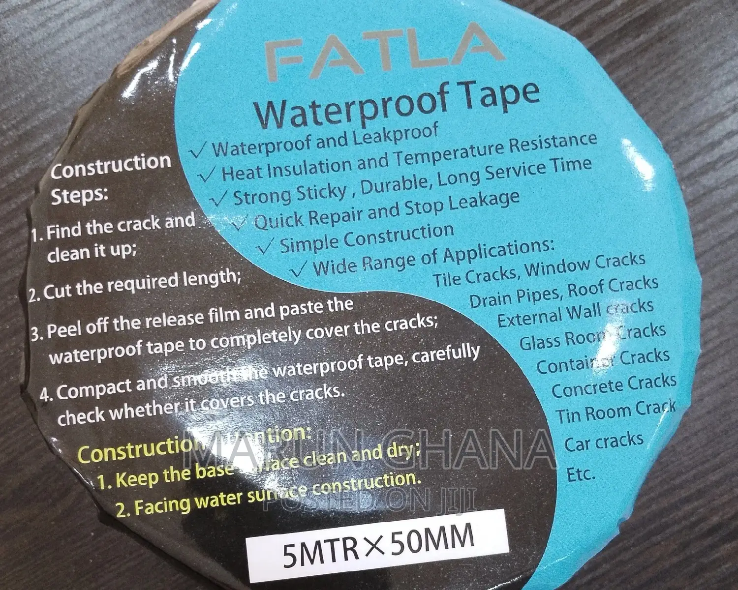 Roof Leakage Building Jointer Waterproof Butyle Tape