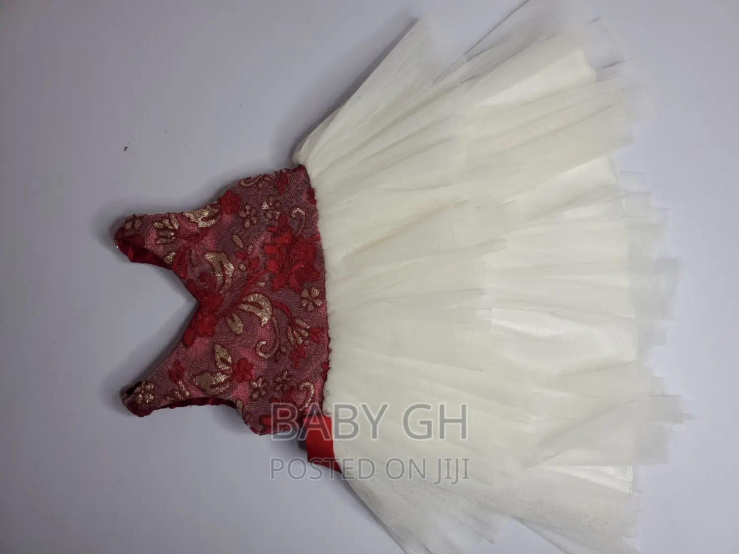Red Girls Christmas Dress