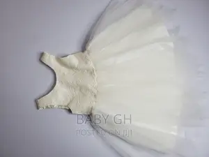 Girls White Occasion Dress