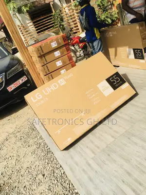 55 Inches Lastest Black Glossy Ur73 Lg Smart Uhd Tv