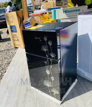 Super Chilling Pearl PF-10T 2 Door Electric Fridge(Black).