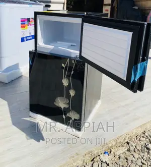 Super Cooling Pearl PF-10T 2 Door Electric Fridge(Black).
