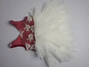 Girls Red Occasion Dress