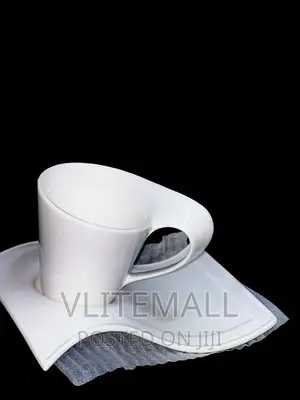 Coffee Cup With Plate Set