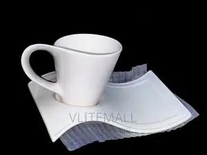 Coffee Cup With Plate Set