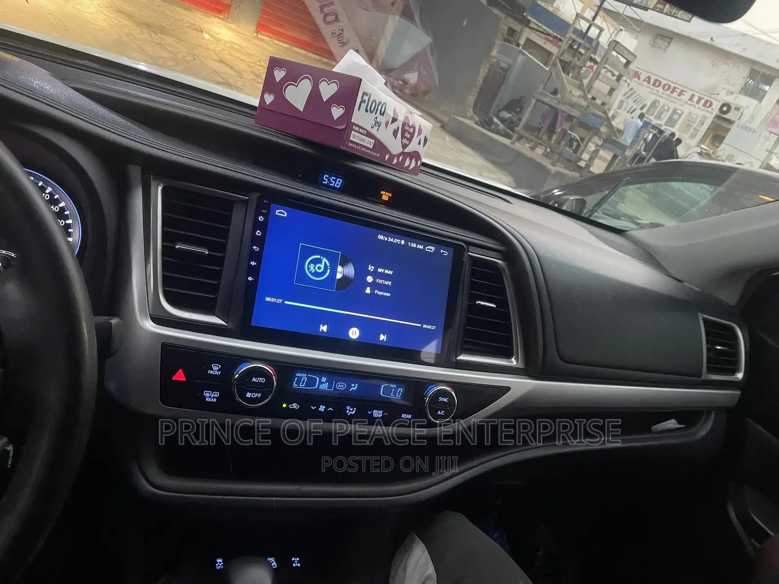 Toyota Highlander Android Tape ( 2014 to 2016