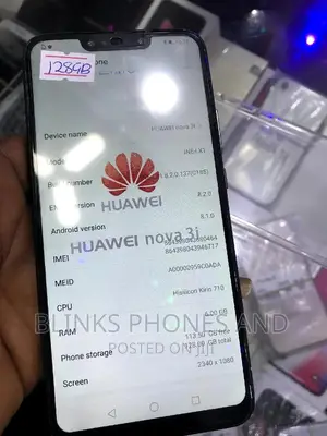 Huawei Nova 3i 128 GB Black