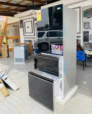 Pearl Pf470bg Double Door Electric Refrigerator 