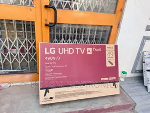 Sleek in Design LG UHD Smart LG 49”UN7340