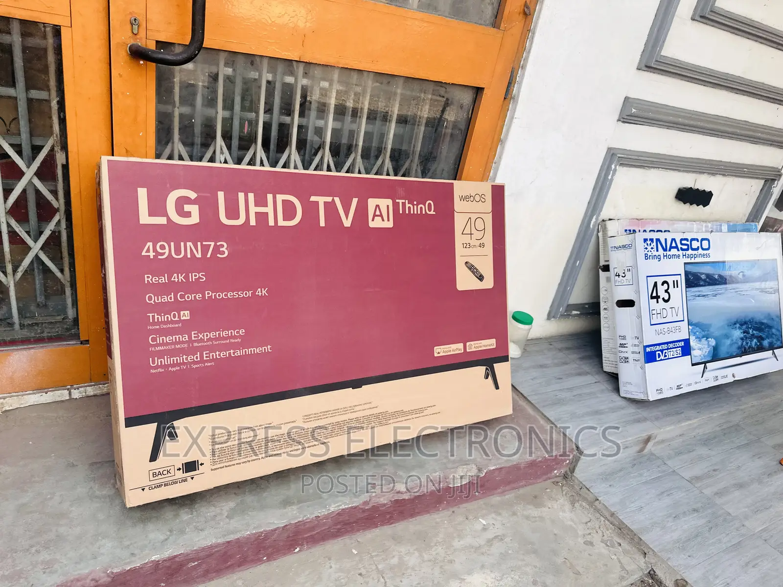 Sleek in Design LG UHD Smart LG 49”UN7340