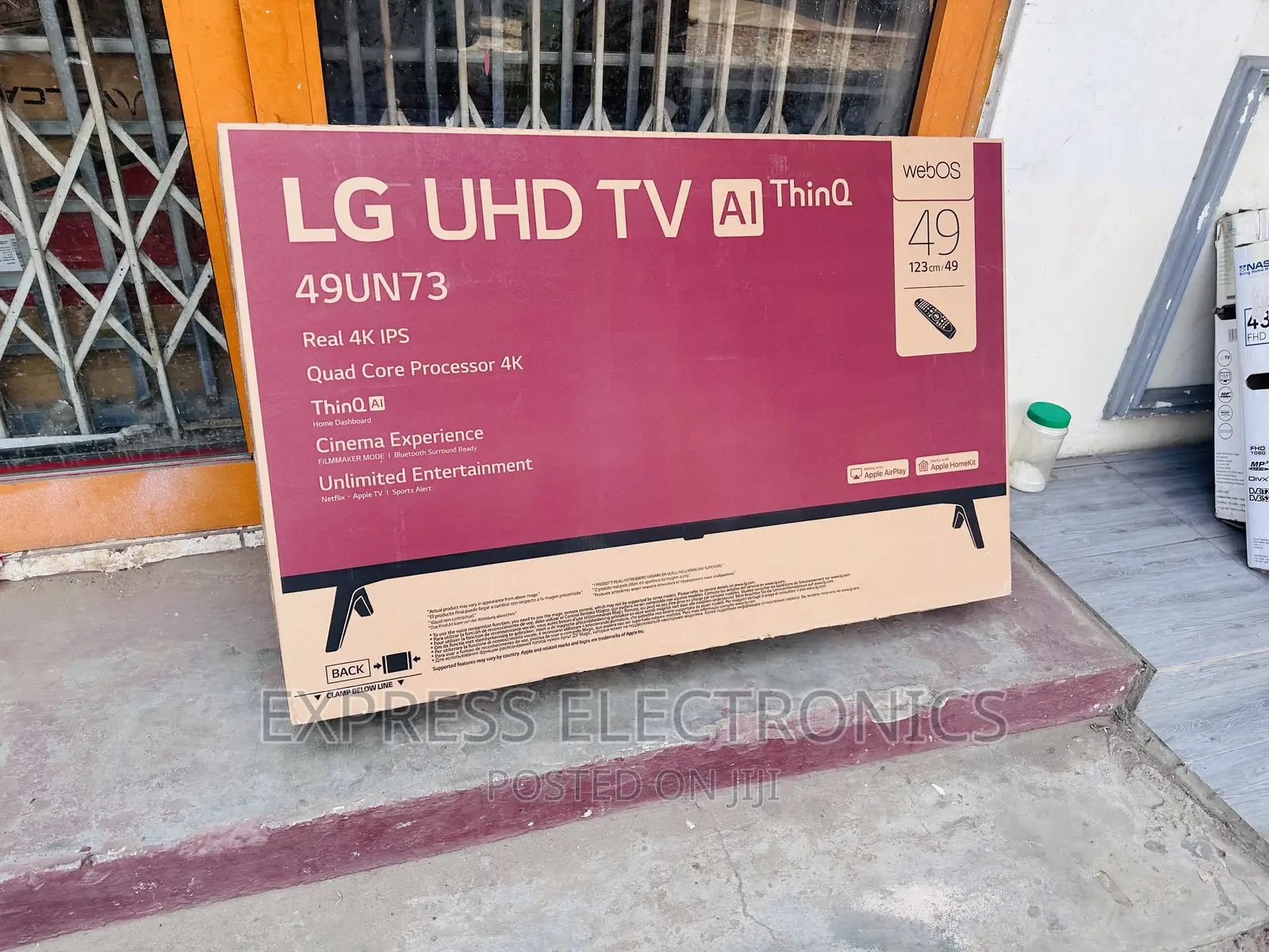 LG UHD Smart 49”UN7340 Glossy Screen LED