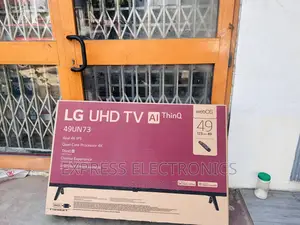 Grab Your Favorite  TV  UHD Smart LG 49”UN7340