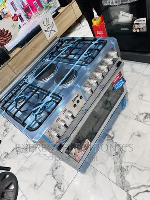 Stainless Steel Stove Oven Grill 4-2 Sliver Gas Electric