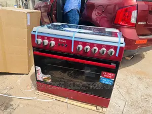 Red Ferre Gas Cooker Oven Rotisserie 5burner__grill