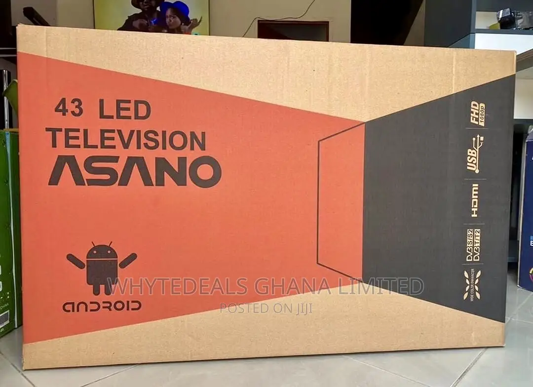 Asano Full Hd 43'' Smart Android Led Tv| Bluetooth| Netflix