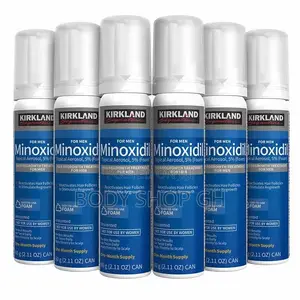 Kirkland Minoxidil Foam - Made in USA [ Beard and Hairline]