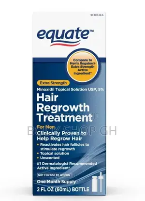 Equate Minoxidil for Hairline and Beard Growth -Works Faster