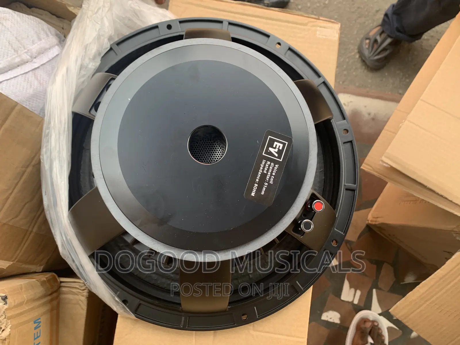 EV 15inch Double Magnet Raw(Naked)Speakers(Pair)