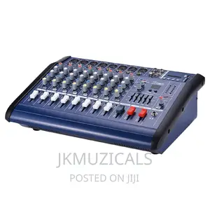 8 Channel Powered Mixer_ With Bluetooth
