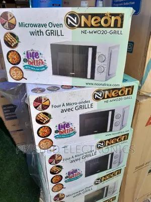 Neon Microwave Oven With Grill