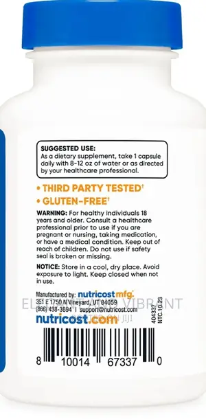 Nutricost Nattokinase 2,000fu, 120 Capsules - Gluten Free