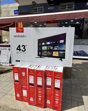 43” Frameless Smart Android Itel LED Tv-Bluetooth, Usb, HDMI