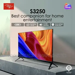 Satellite Itel 43” Full HD Chrome-Cast USB HDMI LED TV 2025