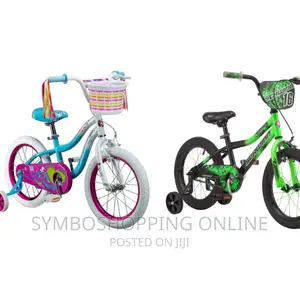 Schwinn Piston 16" Kids' Bike - Green/Pink