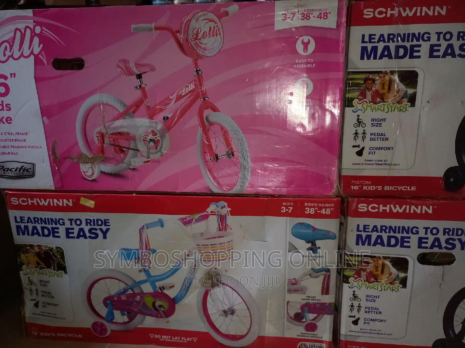 Schwinn Piston 16" Kids' Bike - Green/Pink
