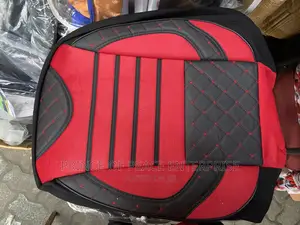 Seat Cover Read and Black