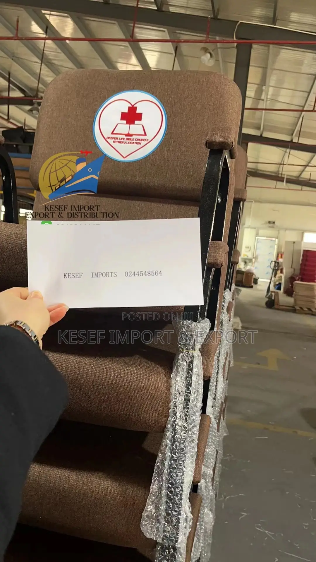 Church Chair With Customization
