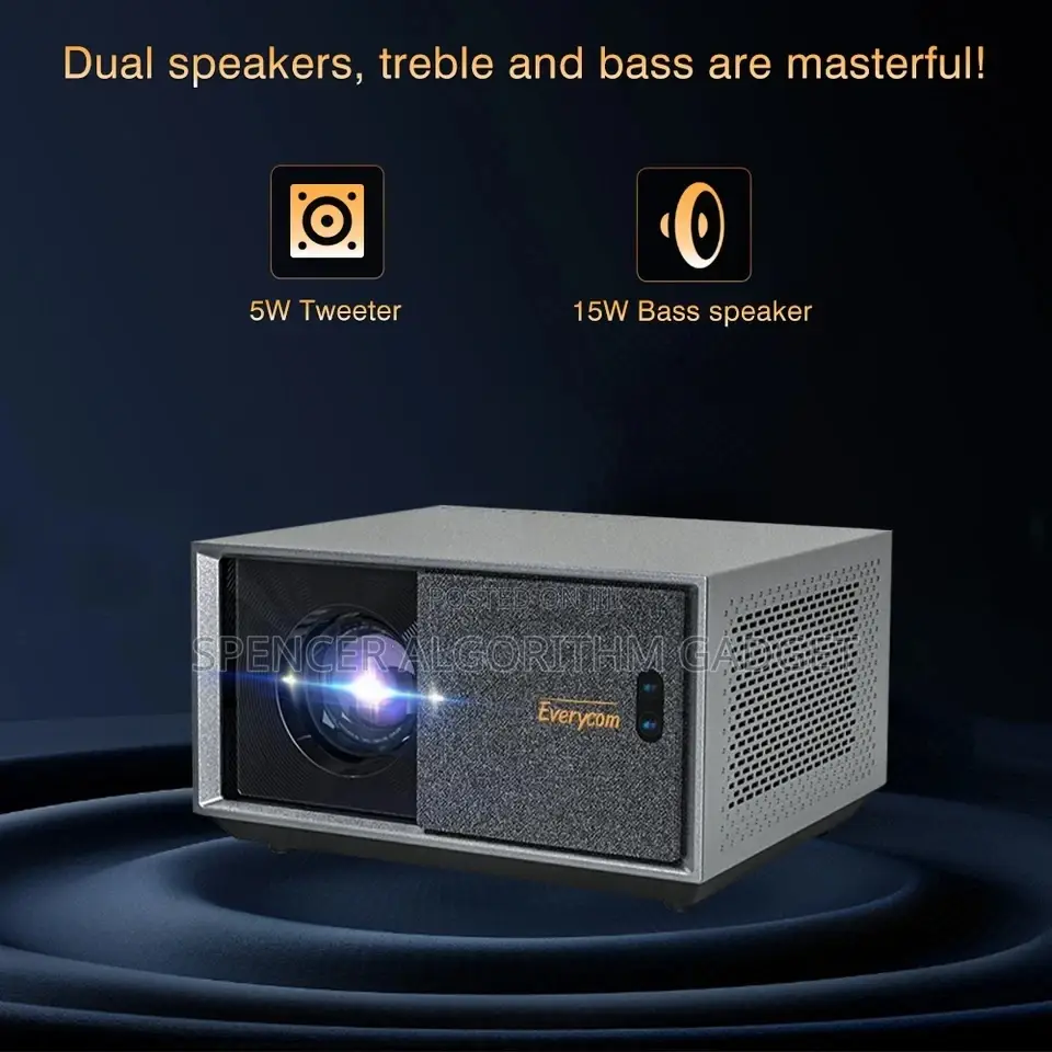 Smart Projector Everycom Rd829 300inches (Daytime Projector)
