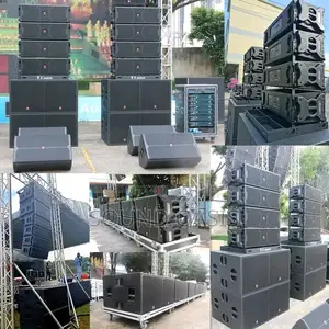 Fullset 10inches Line Array Speakers With Amplifiers