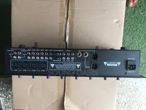 J J DJ-001 6-Channel Professional DJ Mixer